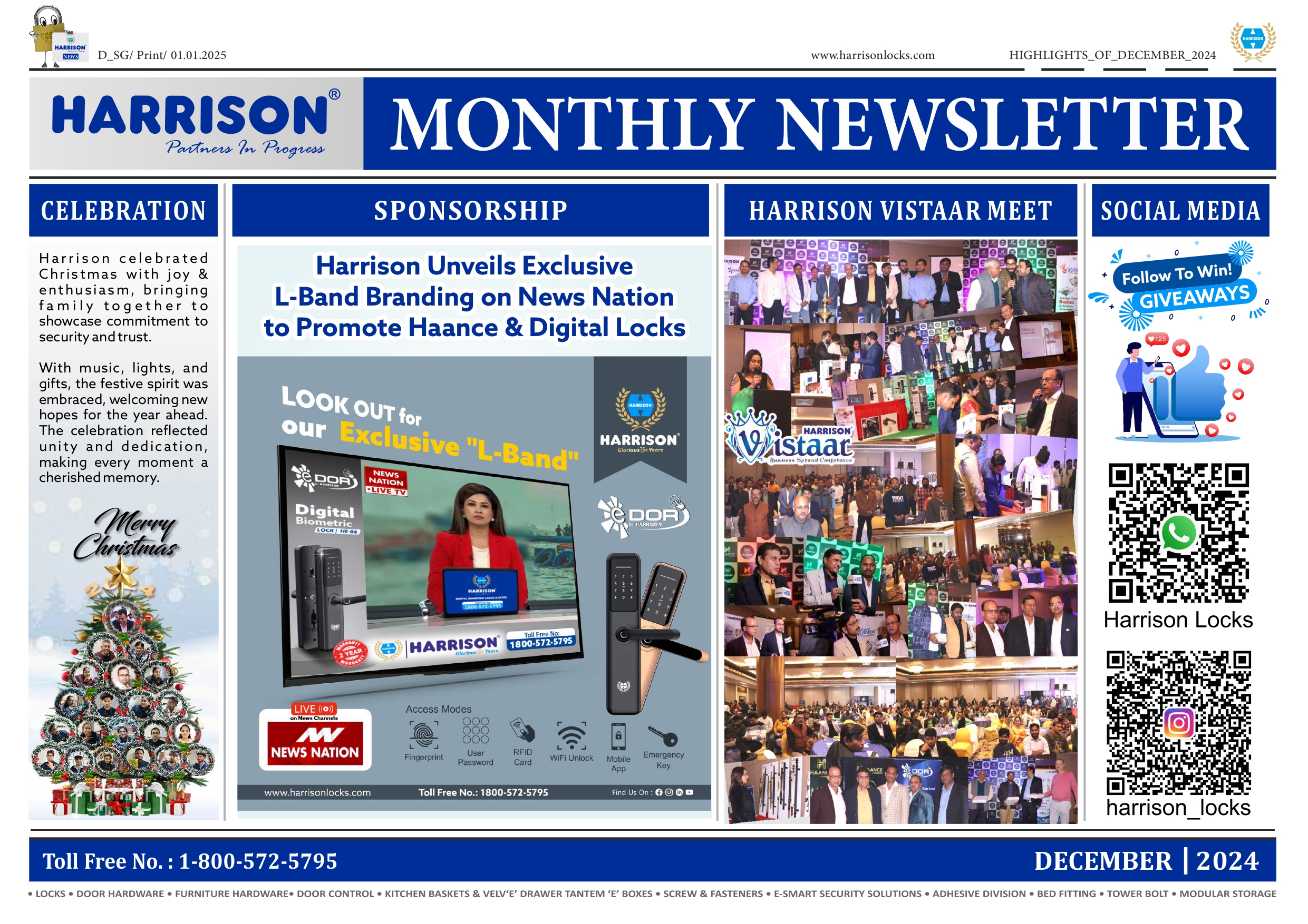 Harrison Monthly Newsletter